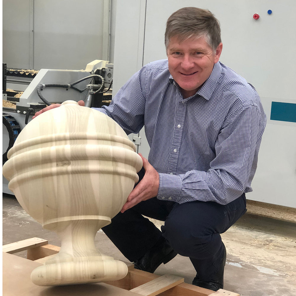 Clive Durose with large finial