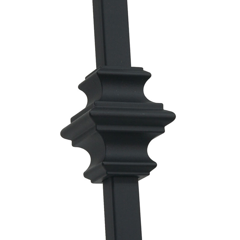 
                  
                    Metal Black Double Knuckle Baluster - 1100mm x 12.7mm x 12.7mm
                  
                