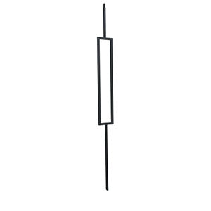 
                  
                    Metal Black Single Rectangle Baluster - 1100mm x 12.7mm x 12.7mm
                  
                
