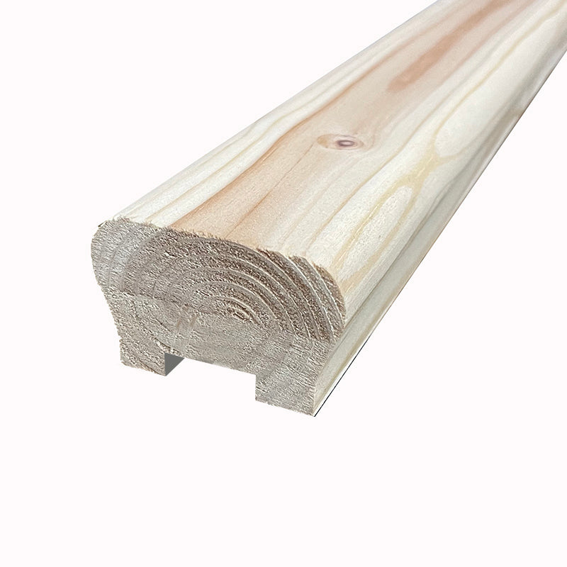 
                  
                    Pine Ikon Handrail - 67mm x 42mm - available without Groove, 10mm, 13mm,  32mm and 41mm Groove + Infill
                  
                