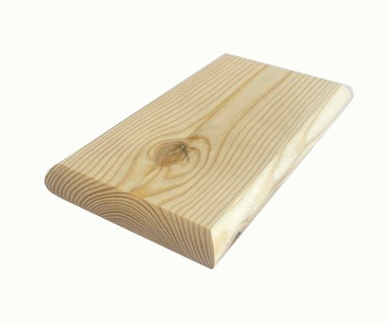 Pine Pat Newel Cap 205mm x 115mm x 27mm (Fits 90mm x 180mm Newel)