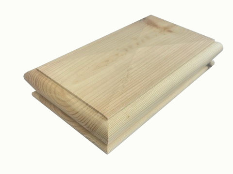 Pine Pyramid Newel Cap 210mm x 120mm x 46mm (Fits 90mm x 180mm Newel)