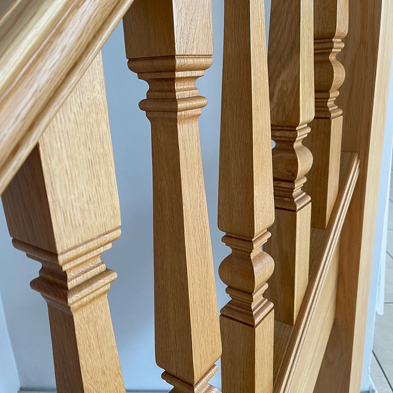 
                  
                    Oak Craftsmans Choice Trentham Square Baluster - 56mm x 56mm - available in 900mm and 1100mm
                  
                
