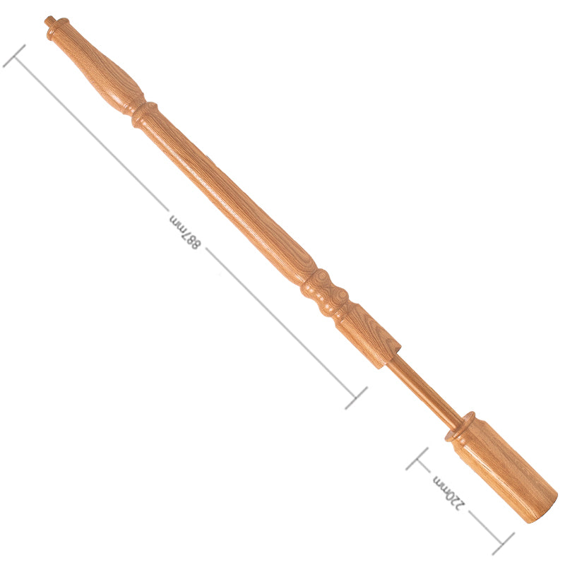 Oak Signature Volute Newel Turning 1107mm x 90mm x 90mm