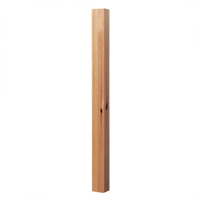 Pine Square Newel 1500mm x 90mm x 90mm