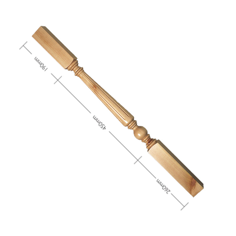 Pine Craftsmans Choice Trentham Flute Spindle 900mm x 56mm x 56mm