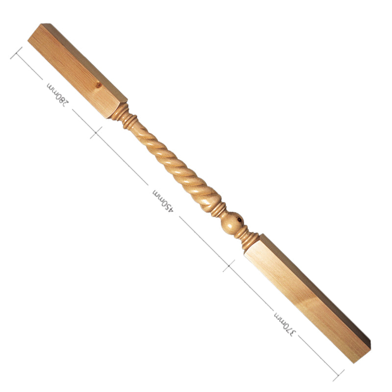 Pine Craftsmans Choice Trentham Twist Spindle 900mm x 56mm x 56mm